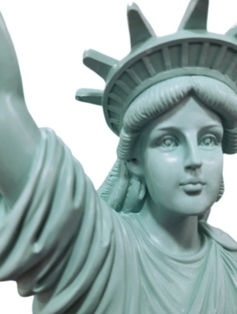 July 4th Patriotic Statue of Liberty with Guitar 17” Seasonal Figurine Statue - Picture 2 of 7